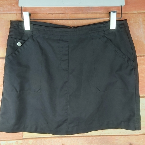🍄3/50$🍄 PGA TOUR Golf black skort size 10 - Picture 4 of 9